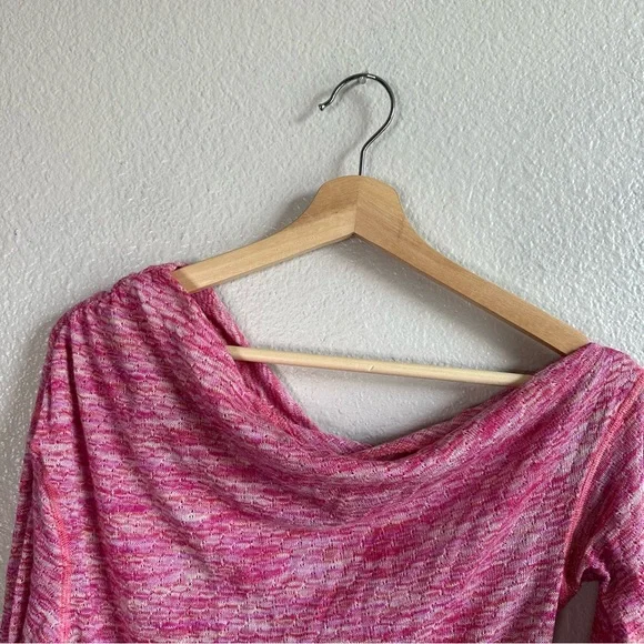 NWT Free People Golden Hour Top In Pink Women’s Size Small - Picture 5 of 10